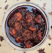 Gongura Prawns Pickle (Gongura Royyala Pachadi)